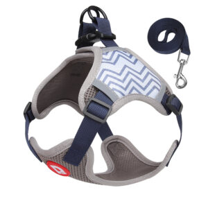 grey Dog Harness For Small Dogs