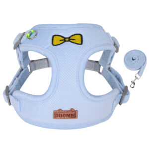 lightblue Small Dog Harnesses 