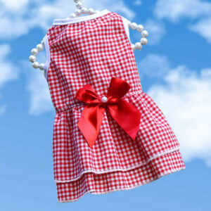 Clothes dress for a small dog 