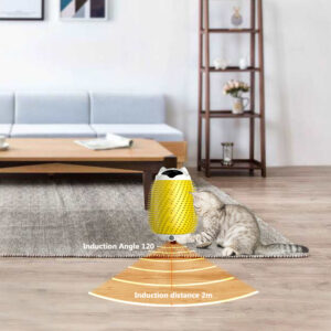 yellow Spinning Cat Toy