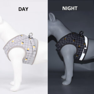 Reflection big dog harness