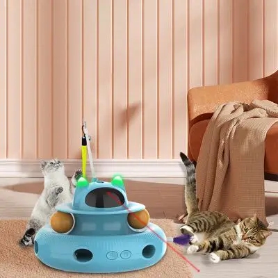 blue Hunting Toys​ For Cats