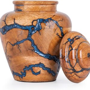 wooden small dog urns