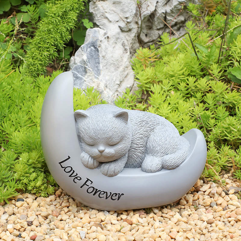 cat resin urns