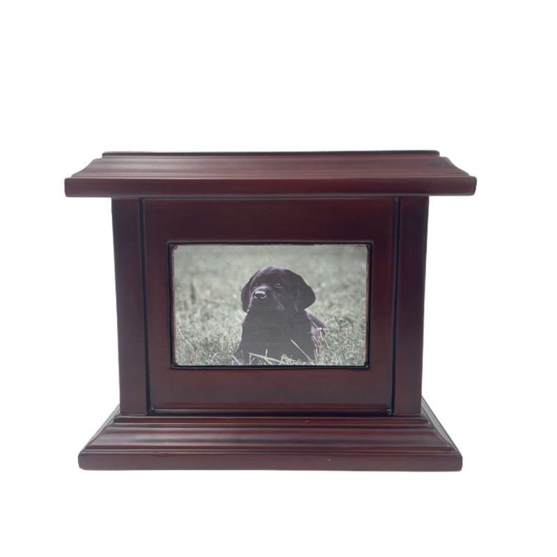 pet wooden urn