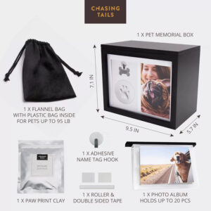 size of dog urn